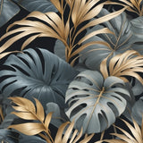 Panoramatapete goldener Dschungel