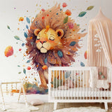 Panoramatapete Kinder Niedlicher Löwe