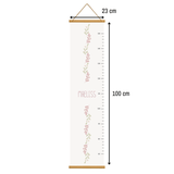 Toise minimaliste fleurs