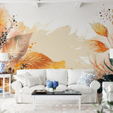 Panoramatapete Floral Pflanzen und Blumen