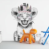 Panoramatapete Löwe