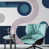 Abstrakte Panorama-Tapete