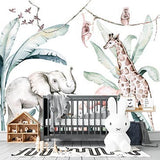 Panorama-Dschungeltapete in 3 Größen