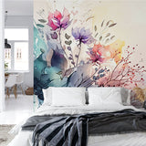 Panoramatapete Floral Pflanzen und Blumen