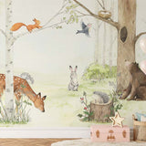 Panoramatapete verzauberter Wald 3 Größen