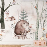 Panorama Waldtapete 261/360 cm