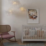 Schlafendes Panda-Kind Poster