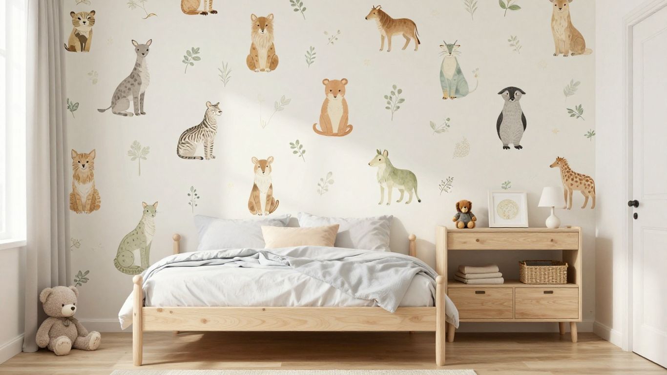 Comment poser papier peint chambre enfant : méthode et conseils d’expert