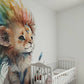 Papier peint enfant panoramique Roi lion