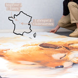 Papier peint panoramique Girafe love