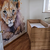 Panorama Kindertapete König der Löwen