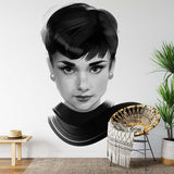 Papier peint panoramique Audrey Hepburn