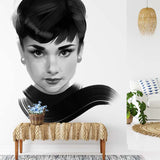 Papier peint panoramique Audrey Hepburn