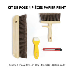 Kit de pose pour papier peint MyJoliWall, colle et outils inclus