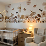 Papier Peint Enfant Papier Peint Fleurs Vintage MyJoliWall