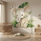 Papier peint panoramique – L’éléphant de la jungle